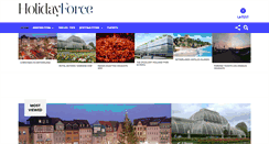 Desktop Screenshot of holidayforce.com
