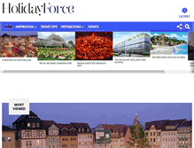 Tablet Screenshot of holidayforce.com